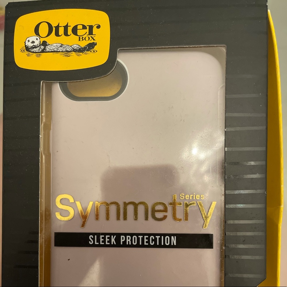 Otterbox iphone SE/8/7 pink & gray case